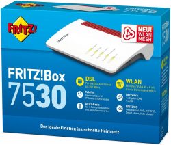 Voelkner: AVM FRITZ!Box 7530 WLAN Router mit Gutschein für nur 116,99 Euro statt 129 Euro bei Idealo