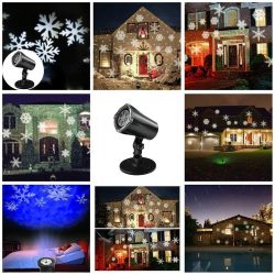 Amazon: COSANSYS Indoor/Outdoor LED Schneeflocken Projektor mit Gutschein für nur 16,09 Euro statt 22,99 Euro
