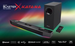 Creative Sound BlasterX Katana Bluetooth Soundbar mit RGB Beleuchtung inkl. Subwoofer für 189 € (229,88 € Idealo) @Amazon