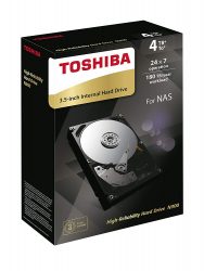 Toshiba N300 NAS Festplatte mit 4TB für 99 € (133,62 € Idealo) @Amazon und Media-Markt