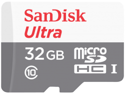 2 Stück SANDISK Ultra microSDHC Speicherkarte 32 GB für 12 € (21,34 € Idealo) @Media-Markt