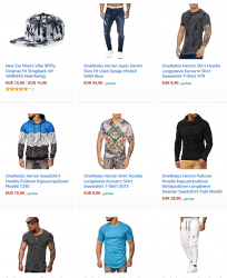 Amazon – 50% Rabatt durch Gutscheincode auf sehr viel Herren Bekleidung von Redox Fashion