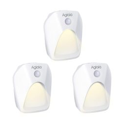 Amazon – Aglaia 3er Pack LED Nachtlicht mit Bewegungsmelder durch Gutscheincode für 6,49€ statt 12,99€