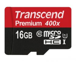 Amazon Plus – Transcend TS16GUSDCU1 Class 10 Premium microSDHC 16GB Speicherkarte für 4,64€ (7,85€ PVG)