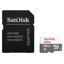 Amazon: SanDisk Ultra microSDXC 128 GB Speicherkarte für nur 19 Euro statt 24,98 Euro bei Idealo