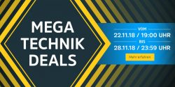 Mega Technik Deals zum Black Friday bei Technisat vom 22. bis 28.11.2018