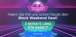 Black Weekend Deals bei waipu.tv – 67% sparen 3 Monate für jeweils 3,30€ anstatt je Monat 9,99€