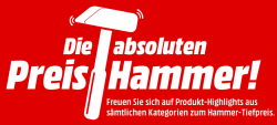 MediaMarkt – Preishammer Aktion u.a. mit der BOSCH PHA 9760 Warmluftbürste für 14€ (50,85€ PVG)