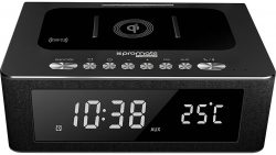 ProMate timeBase-2 Bluetooth Radio mit USB Akku-Ladefunktion in schwarz oder silber für 29,99 € (71,91 € Idealo) @Digitalo