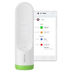 Withings / Nokia Thermo – Intelligentes Schläfenthermometer für 65,24€ @Amazon [idealo: 85,90€]