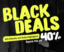 Teufel: Black Deals mit bis zu 40% Rabatt auf Audio-Highlights wie das Ultima 40 Surround 5.1 Set für 715,99 Euro statt 999,99 Euro