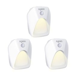 Amazon – 3er Pack Aglaia LED Nachtlicht mit Bewegungsmelder durch Gutscheincode für 4,79€ statt 11,99€