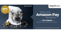 KitchenAid-Angebot: 10% Rabatt bei Zahlung mit AmazonPay @comtech