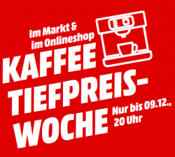Mediamarkt: Kaffee Tiefpreiswoche wie z.B. Café Royal Crema (1000g) Kaffeebohnen für nur 7,77 Euro statt 11,49 Euro bei Idealo