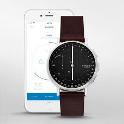 Skagen – Signatur Connected Hybrid Smartwatch für 89€ (109,99€ PVG)