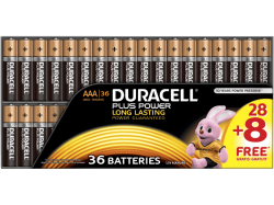 DURACELL Plus Power AA oder AAA Batterien Alkaline 36 Stück für je 11 € (19,99 € Idealo) @Media-Markt
