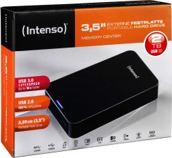 Intenso Memory Center 4TB Festplatte für 77 € (88,90 € Idealo) @Saturn & Amazon
