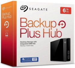 Seagate Backup Plus Hub 6TB Festplatte für 106 € (132 € Idealo) @Media-Markt