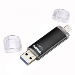 [Prime Deal] Hama USB Stick 128 GB FlashPen Laeta Twin (bis zu 40 MB/s) für 16,99 € statt 20,44 € laut Idealo @Amazpn