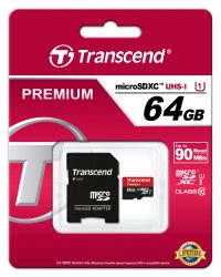 Amazon – Transcend TS64GUSDU1 Extreme-Speed microSDXC Class 10 64GB für 9,99€ (12,51€ PVG)
