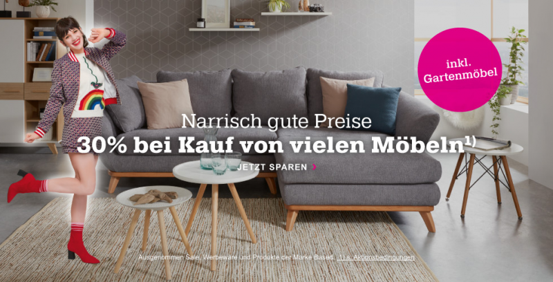 Mömax: 30% Rabatt auf Möbel mit Gutschein ohne MBW im Shop ...