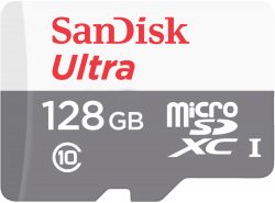 SANDISK Ultra microSDXC Speicherkarte 128GB für 11 € (25,99 € Idealo) @Saturn