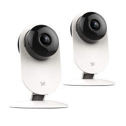2er Set YI Überwachungskamera WLAN IP Kamera 720P für 37,99€ inkl. Versand anstatt 57,99€ dank Rabatt Coupon @amazon