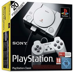 Amazon: Sony PlayStation Classic Konsole mit 20 Spielen für nur 39,99 Euro statt 44,98 Euro bei Idealo