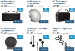 Bis zu 77% Rabatt im Veho Audio Elektronik Flash-Sale @iBOOD z.B. Veho M8 Bluetooth-Lautsprecher für 65,90 € (84,99 € Idealo)
