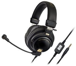 Audio-Technica ATH-PG1 Premium Gaming Kopfhörer schwarz/gelb für 94,04€ (Idealo 140,85€) @ Amazon