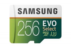 Samsung EVO Select microSDXC 256GB MB-ME256GA/EU Speicherkarte für 54,99€ (Idealo 65,33€) @ Amazon
