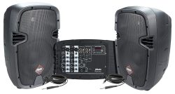 Alecto PAS-210 Lautsprecherset mit 6-Kanal-Mixer für 158,90 € (231,81 € Idealo) @iBOOD