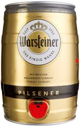 Amazon: Warsteiner Premium Pilsener 5 Liter Fass als Plus Produkt für nur 5,99 Euro statt 15,44 Euro bei Idealo