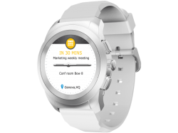 MYKRONOZ ZeTime Regular Original Brushed Hybrid Smartwatch, Silikon, 210 mm, Silber/Weiß oder Schwarz für 109€ statt 129,90€ @Mediamarkt