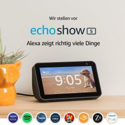 2 x Amazon Echo Show 5 für 154,98€ inkl. Versand dank 25€ Direktabzug vorbestellen @amazon