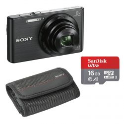 Ebay: Sony Cyber-shot DSC-W830B mit 16GB SD Karte und Tasche mit Gutschein für nur 69,30 Euro statt 99 Euro bei Idealo