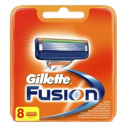 Gillette Fusion Ersatzklingen für Rasierer, für Herren, 8 Stück für 17,50€ statt 19,98€