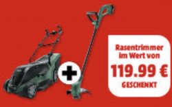 @mediamarkt: BOSCH ADVANCEDROTAK 36-650 Akku Mäher + Bosch EasyGrassCut 18-230 535€ statt bei Idealo für 617€