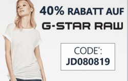 @jeansdirect: 40% Rabatt auf G-Star mit Gutschein