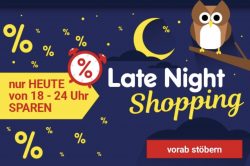 @netto: heute 18:00 – 24:00 Uhr Late Night Shopping