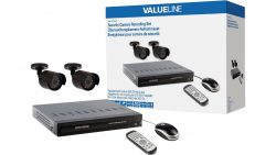 SVL-SETDVR30 Überwachungskamera-Set mit 2 Kameras u. 500GB Festplattenrekorder für 69,99 € (178,49 € Idealo) @Voelkner, SMDV, Digitalo