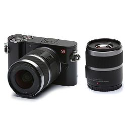 YI Technology M1 Doppel-Lens-Kit 12-40mm/F3,5-5,6 + 42,5mm/F1,8 Systemkamera für 199 € (280,99 € Idealo) @eBay
