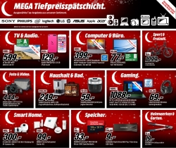 Mega-Tiefpreis-Spätschicht @Media-Markt z.B. innogy SmartHome Starterset Sicherheit für 99 € (139,59 € Idealo)