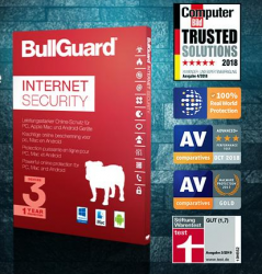 One.de – Bullguard Internet Security 2019 für 1 Jahr 3 Geräte für nur 24 Stunden absolut gratis
