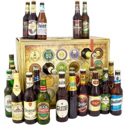 Amazon: Bier Adventskalender 2019 mit 24 Flaschen Bier aus aller Welt und Deutschland für nur 39,29 Euro statt 55,94 Euro bei Idealo