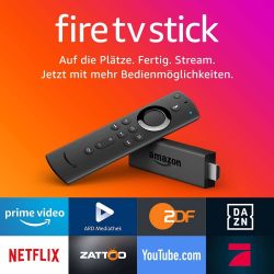 AMAZON Fire TV Stick mit der neuen Alexa-Sprachfernbedienung inkl. 2 Monate Zattoo Ultimate für 24,99 € (38,77 € Idealo) @Media-Markt