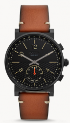 Fossil Herren Hybrid Smartwatch Barstow Leder Braun für 70,70 € (140,73 € Idealo) @Fossil (Dealtext lesen!)