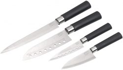 Pearl: Tokio KitchenWare 4-teiliges Küchenmesser-Set aus Edelstahl gratis (nur 4,95 Euro Versand bezahlen)