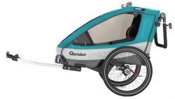 Qeridoo Sportrex 1 Fahrradanhänger (Modell 2019) für 284,99€ [idealo 350€] @netto