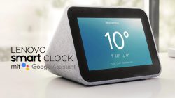 Lenovo Smart Clock mit Google Assistant für 38,02 € (87 € Idealo) @Notebooksbilliger